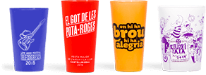 personalised plastic cups