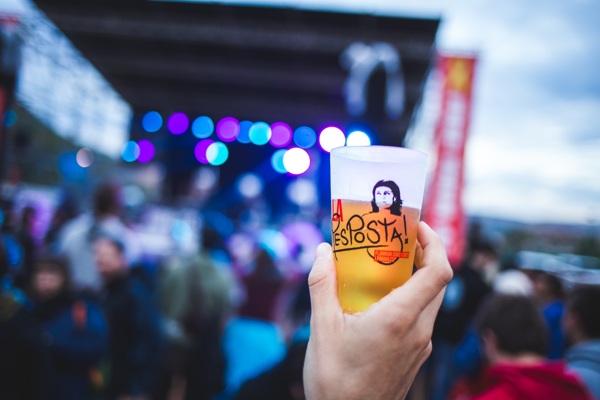 Verres personnalisés pour concerts