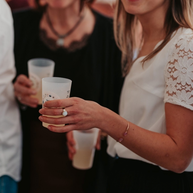 Verres personnalisés pour associations de quartier