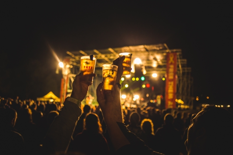 Verres personnalisés pour concerts