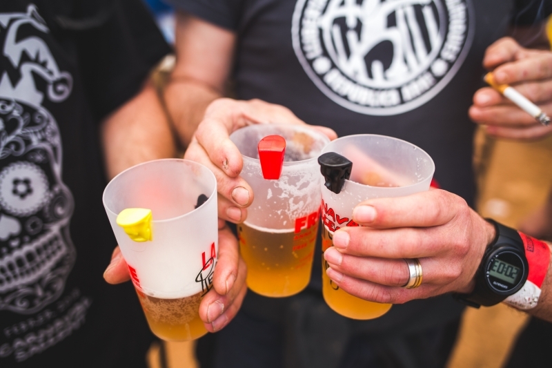 Verres personnalisés pour concerts