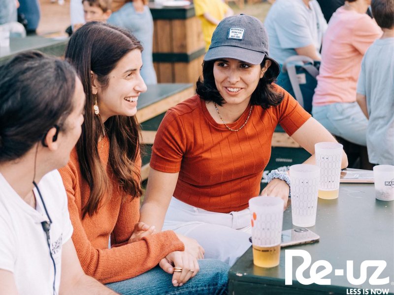 Observa Festival once again reuses Re-uz cups!
