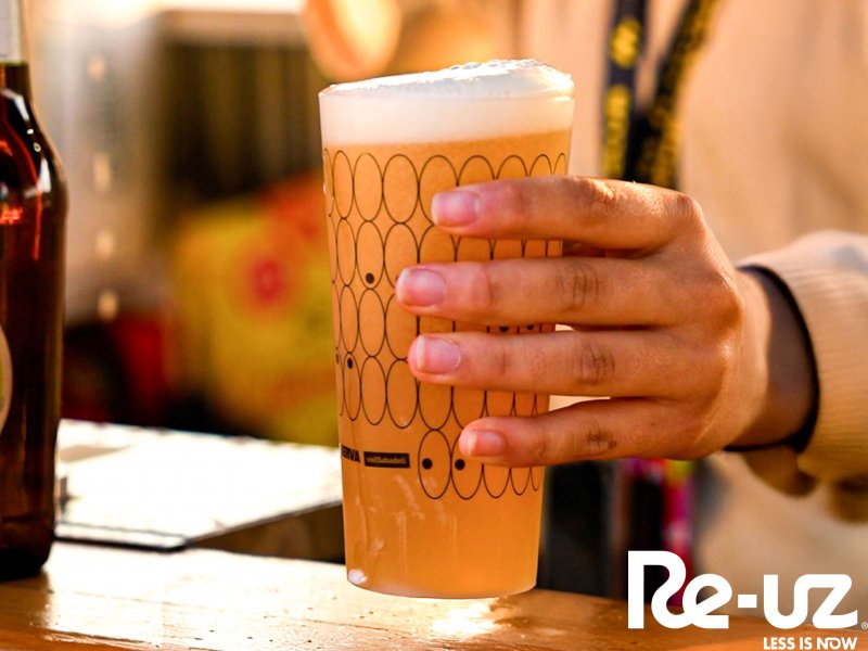Observa Festival once again reuses Re-uz cups!