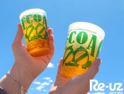 ECOA, premier festival transfrontalier d'Europe, sur gobelets réutilisables 