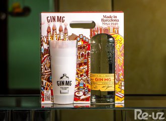 Nouveau kit Gin MG en édition limitée avec verres réutilisables personnalisés