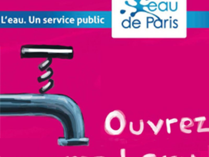 Une nouvelle collaboration d'Ecoverre avec la ville de Paris : Eau de Paris!