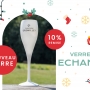 Un Noël plus durable avec la nouvelle flûte à champagne réutilisable Eco champ !