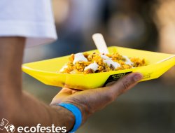 Festival Sinsal durable avec des assiettes réutilisables