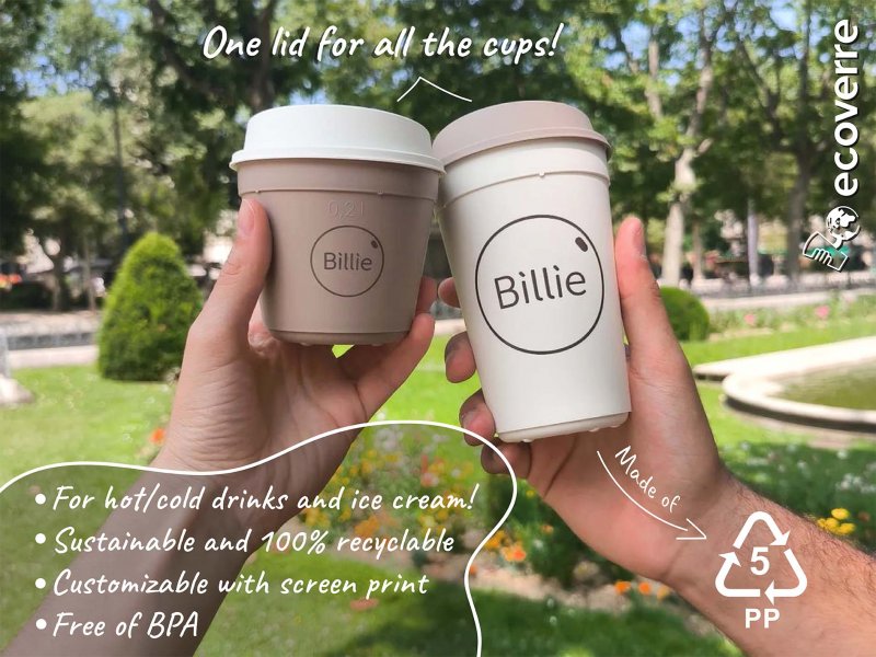 Join sustainability and order your drink to go with your Hot Cup!