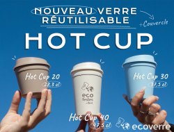 Rejoignez la durabilité et commandez votre boisson pour accompagner votre Hot Cup!