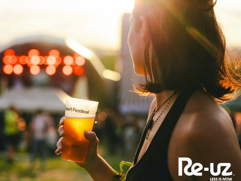 Embassa't festival with a long-term reuse system for cups