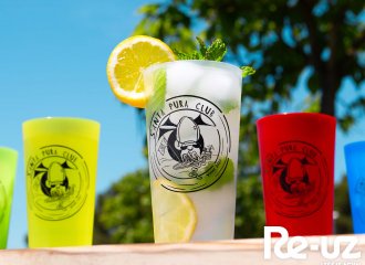 10 years of Santa Pura Club with the reusable cups!